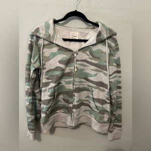 Reflex Camo Zip Up Hoodie